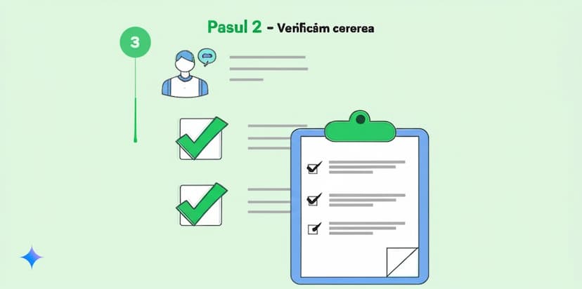 Verificarea cererii